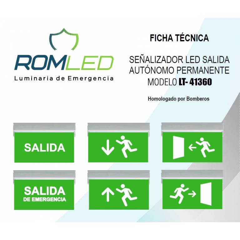 Salida  LED LT41360 ROMLED