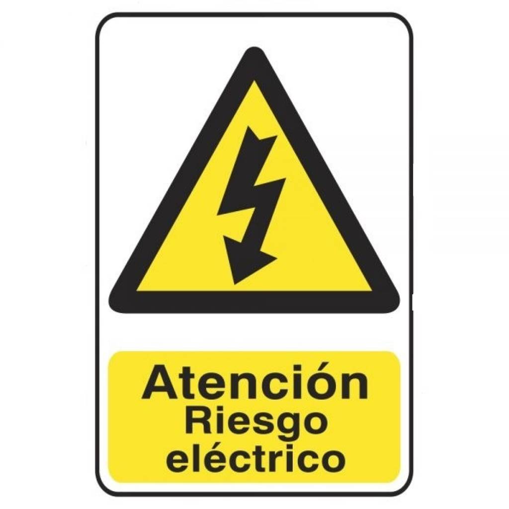 Cartel Riesgo Electrico