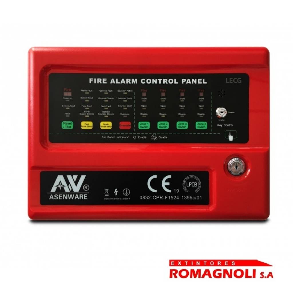 Central de Incendios ASENWARE