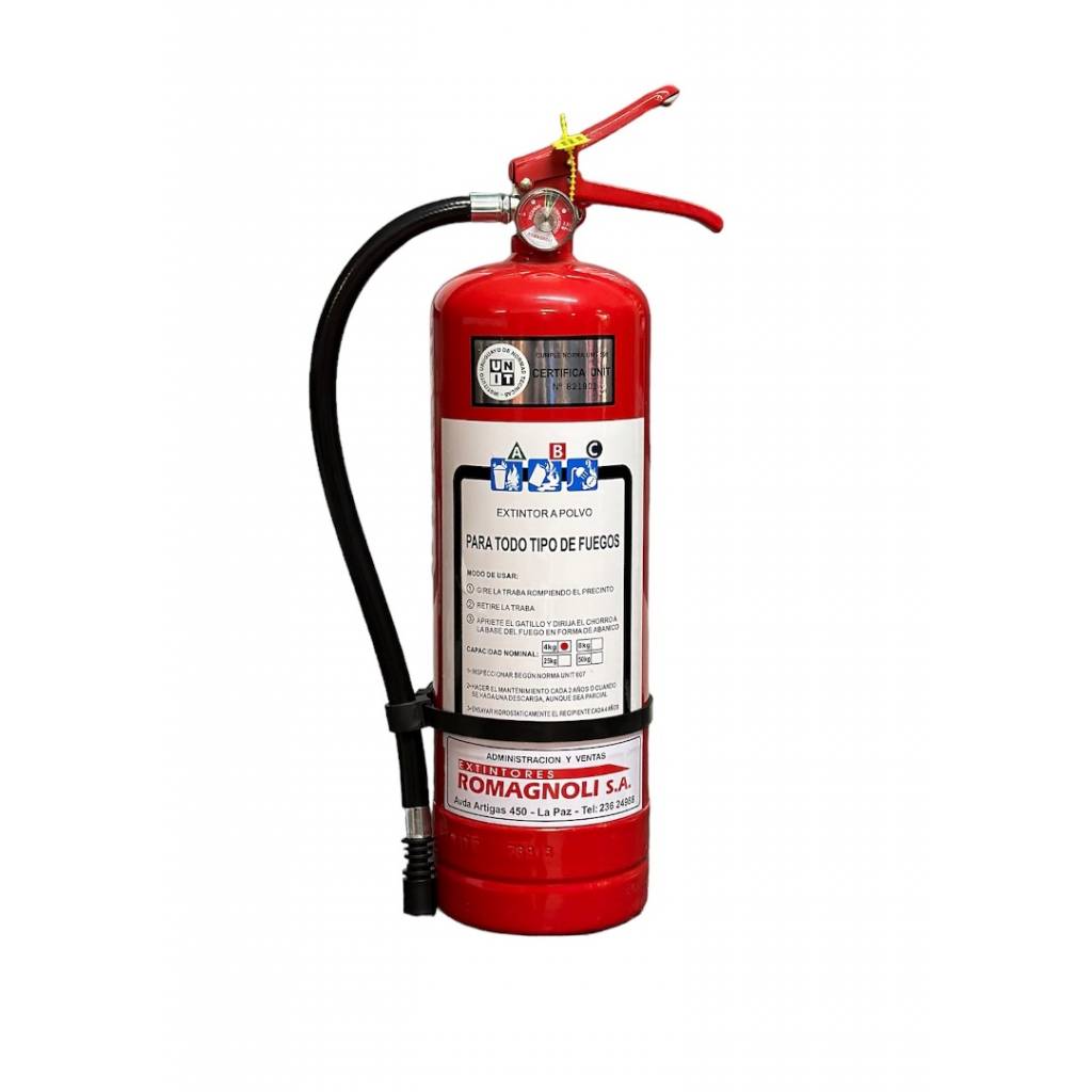 Extintor recargable Co2 10 libras - Ferretería Cano